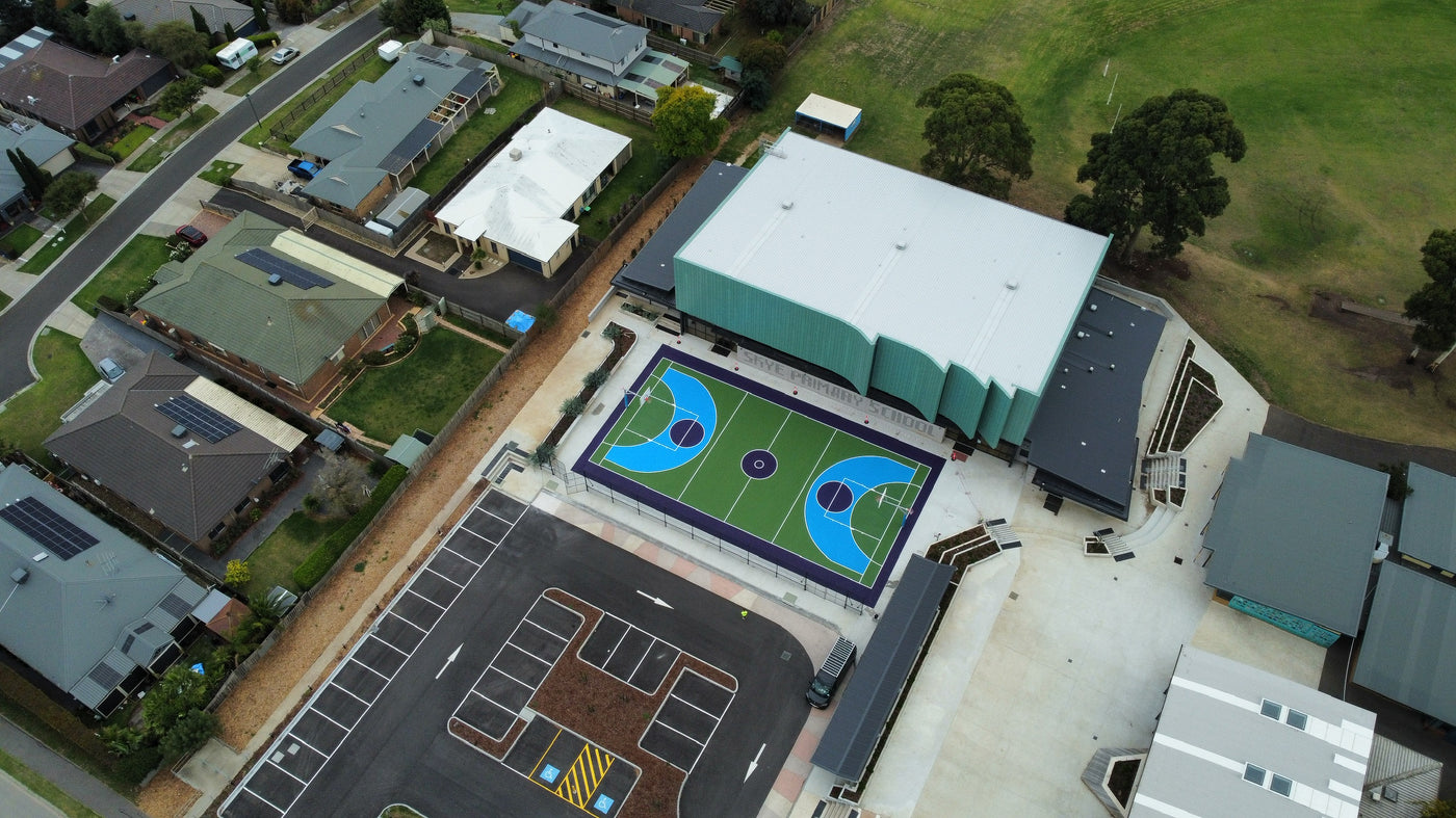 Unleash the potential of your school's sports programs with our state-of-the-art acrylic courts.