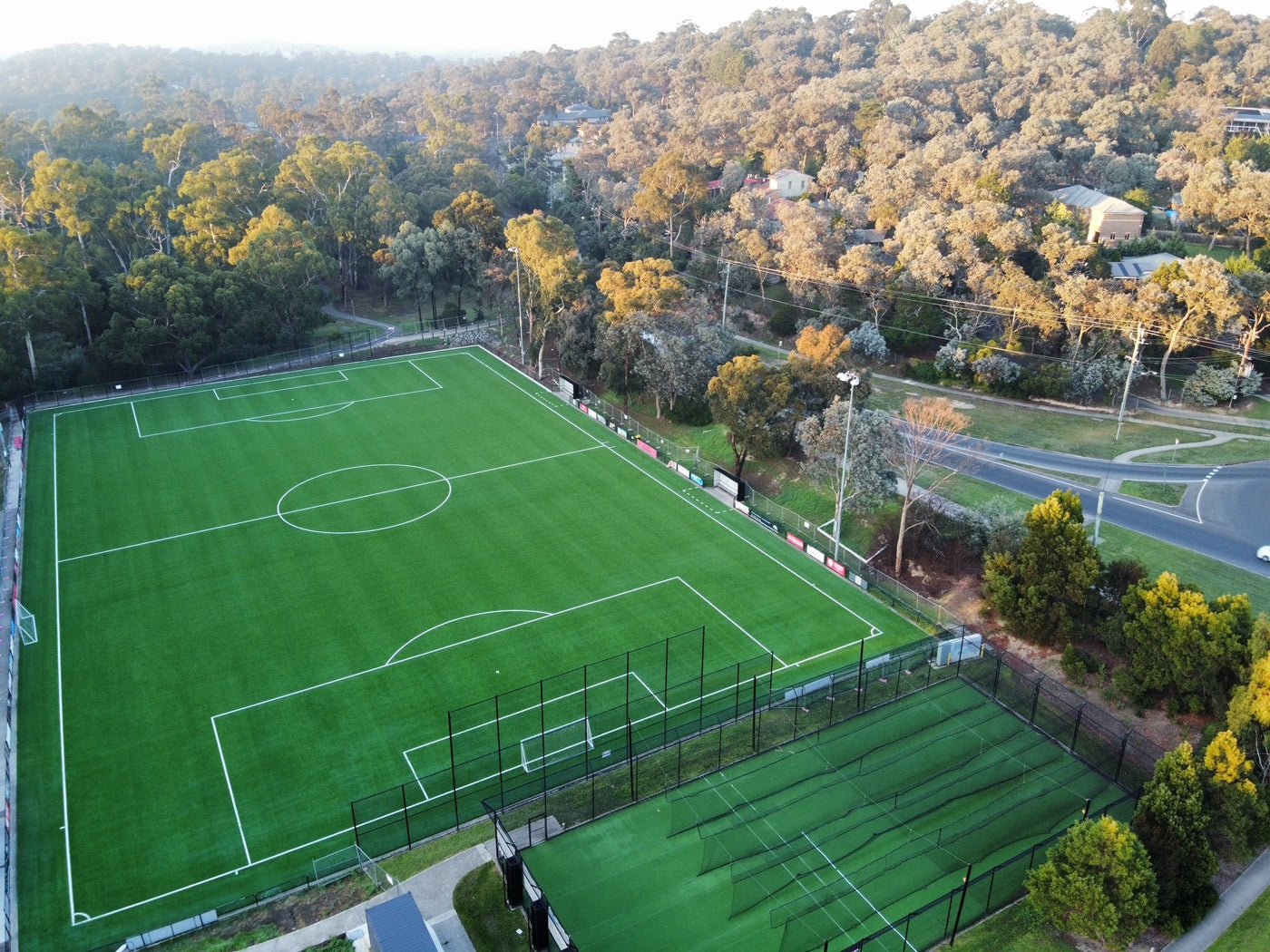 Eltham North FIFA Pitch - Tuff Group, Australia’s leading FIFA Certified commercial sports turf & synthetic grass specialists. 
