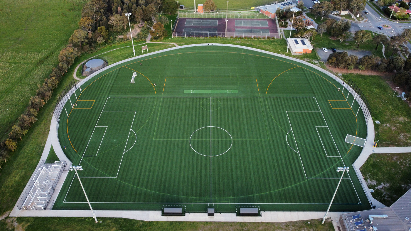 Tuff Group, Australia’s leading Soccer & Football commercial sports turf & synthetic grass specialists - Carrum Downs FIFA/AFL 