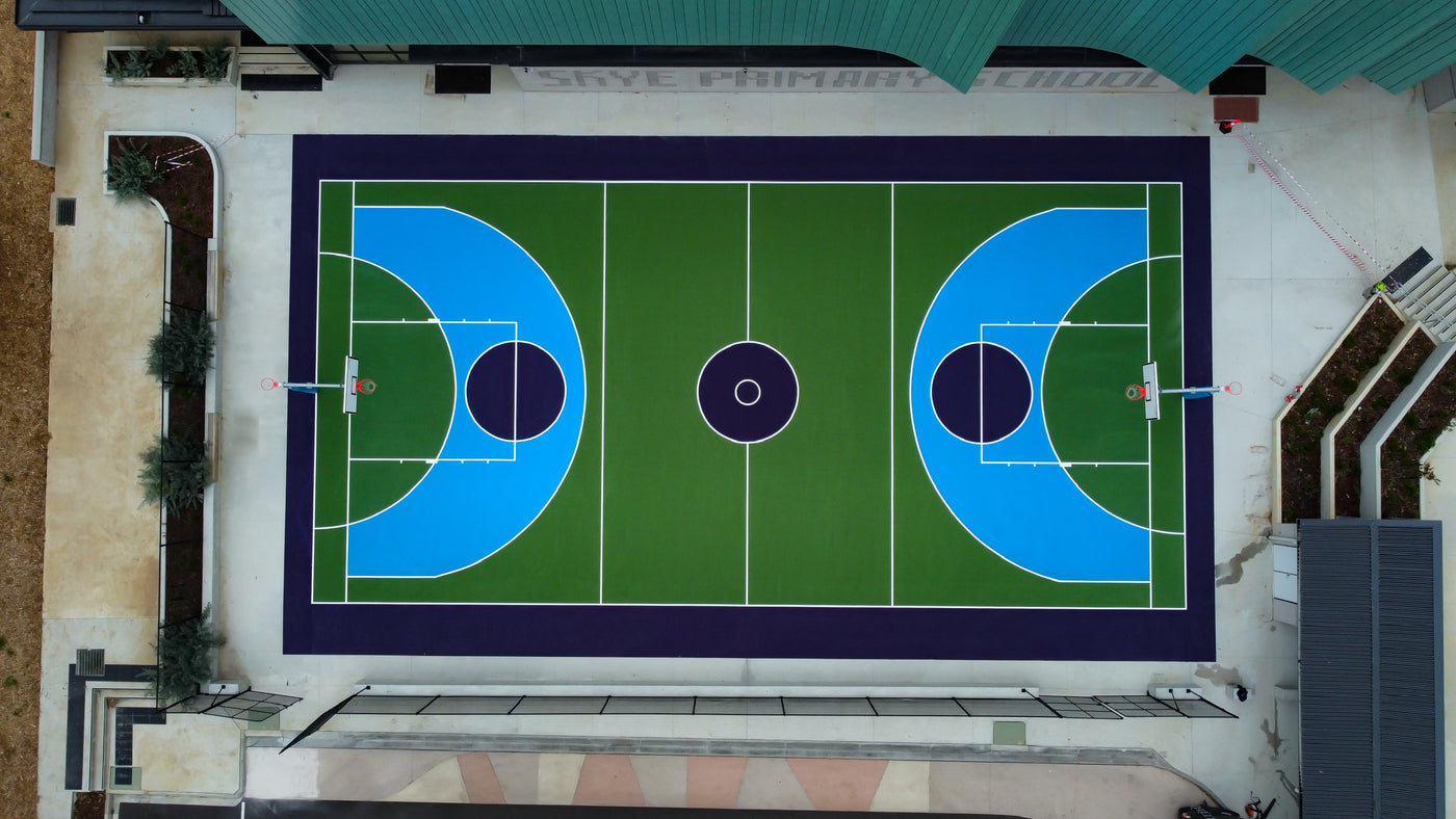 Experience the ultimate play surface for students with our top-quality acrylic sports courts