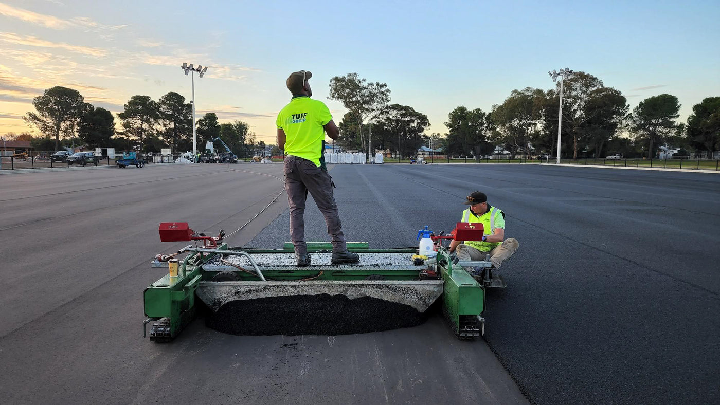 Griffith Westend oval Precinct - Tuff Group, Australia’s leading commercial construction turf & synthetic grass sports specialists 