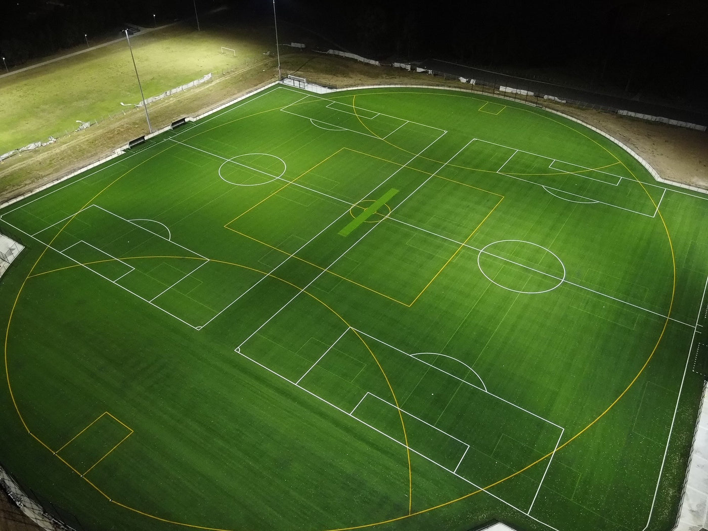 Jamison Park FIFA/AFL Surface - Tuff Group, Australia’s leading Soccer & Football commercial sports turf & synthetic grass specialists. 