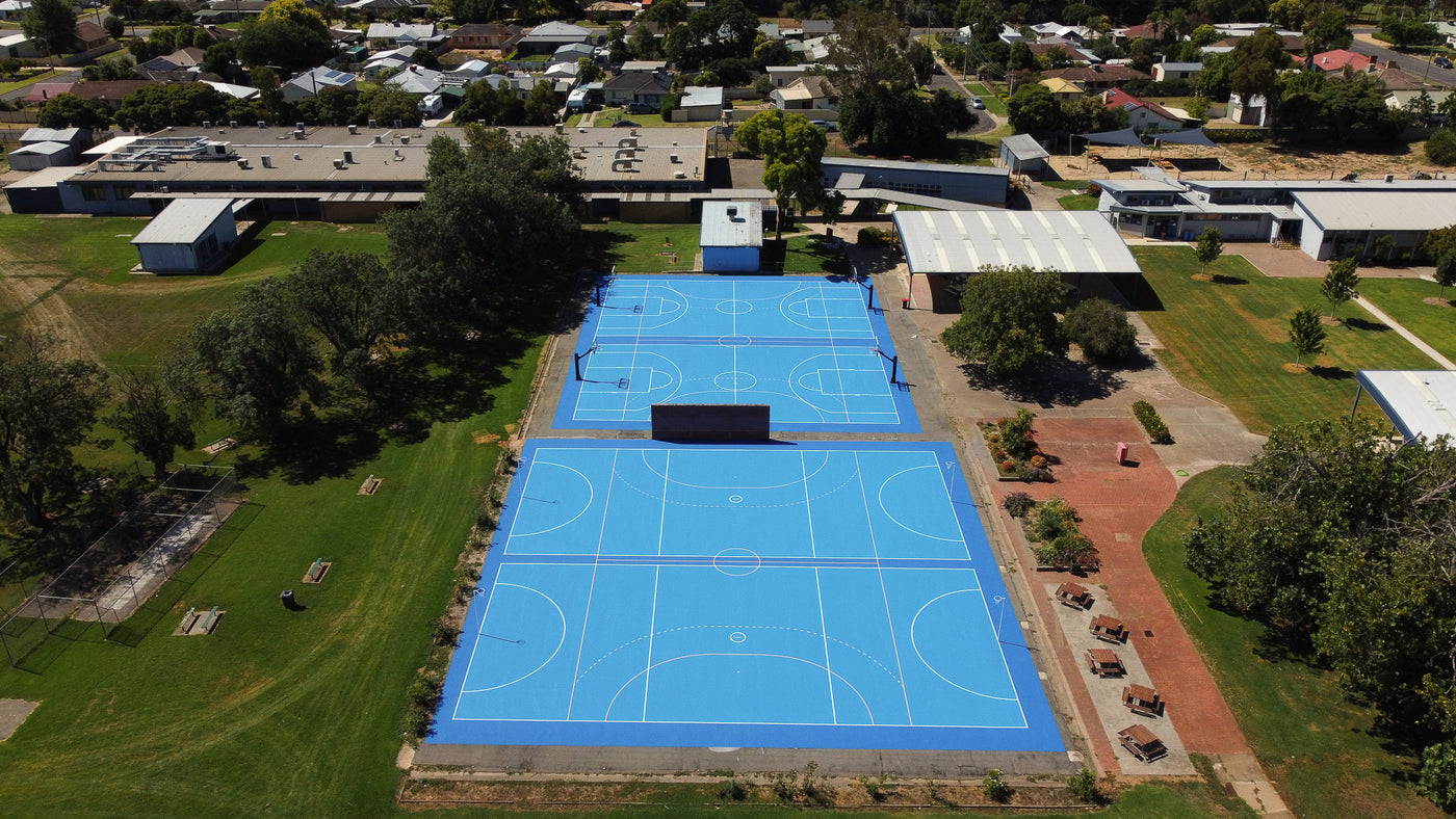 Experience the ultimate play surface for students with our top-quality acrylic sports courts
