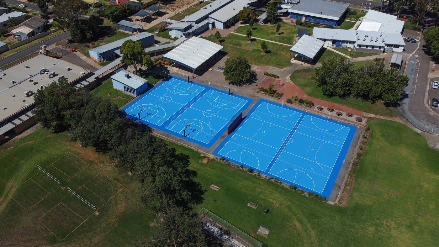 Experience the ultimate play surface for students with our top-quality acrylic sports courts